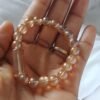 Bracelet pour femme en citrine naturelle