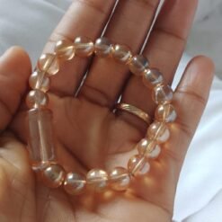 Bracelet pour femme en citrine naturelle