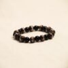 bracelet Œil de tigre et onyx